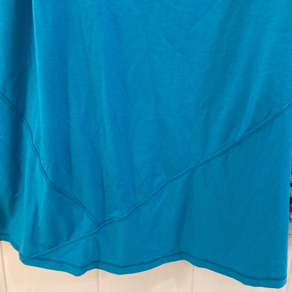 Turquoise & Floral Fold-waist Travel Skirt Duo - Picture 3 of 10